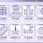 Suction Rotating Retractable Vibrator - gallery image 1