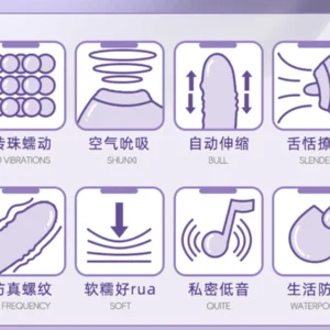 Suction Rotating Retractable Vibrator - gallery image 1