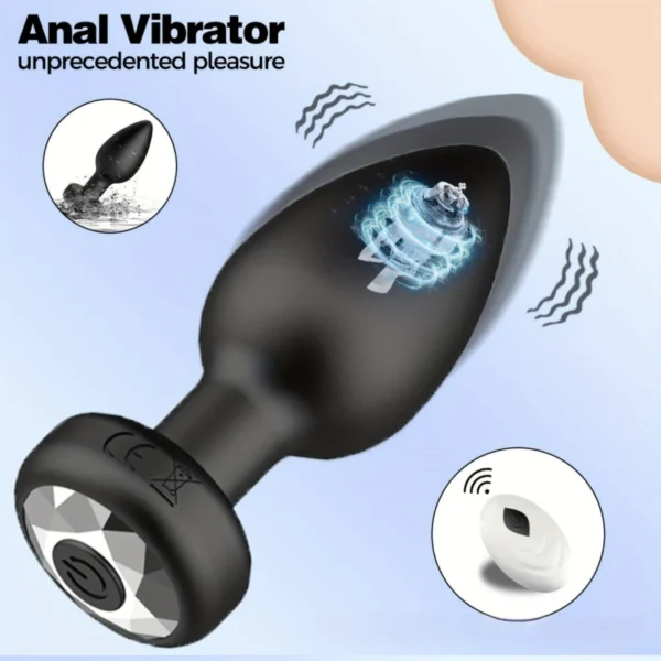 Wireless Remote-Control Anal Plug - gallery image 4