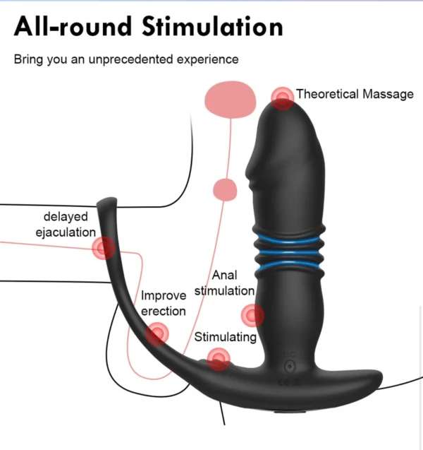 Remote-Control Retractable Vibrator - gallery image 1