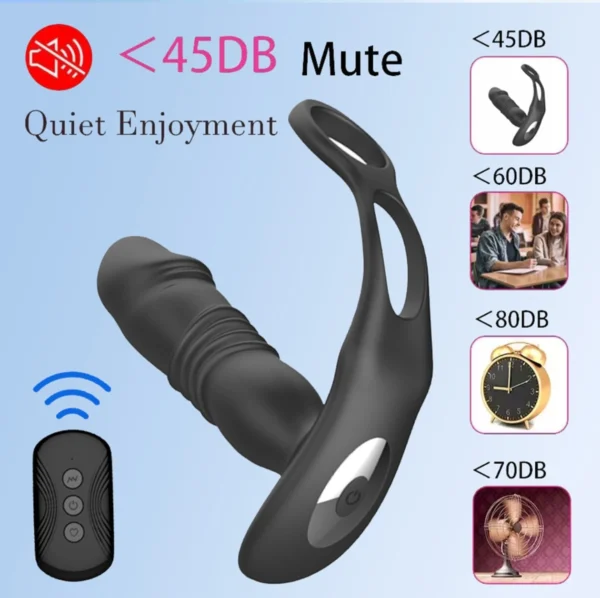 Remote-Control Retractable Vibrator - gallery image 7