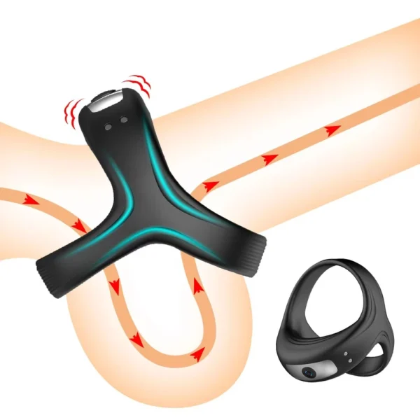 Electric Triangular Penis Sleeve - gallery image 1