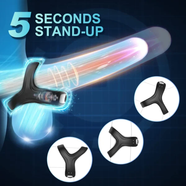 Electric Triangular Penis Sleeve - gallery image 6