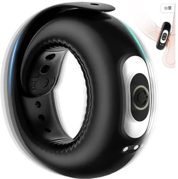 Rechargeable Vibrating Cock Ring - gallery image 1