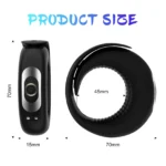 Rechargeable Vibrating Cock Ring - gallery image 3
