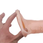 Extra-Long Penis Sleeve - Skin Tone or Black - gallery image 2