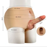 Hollow Strap-On Dildo Shorts