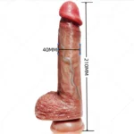 Manual Realistic Dildo - gallery image 4