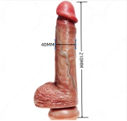 Manual Realistic Dildo