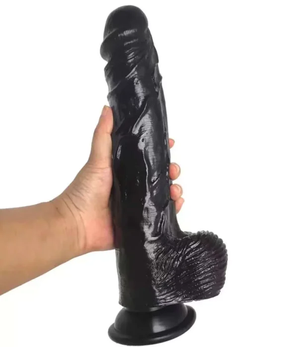 Extra-Large Manual Realistic Dildo (Bagged) - gallery image 3