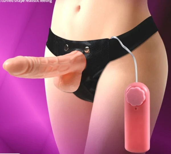 Wearable Hollow Penis Sleeve - Skin Tone - gallery image 1