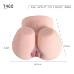 Large Realistic Buttocks Masturbator - gallery image 11