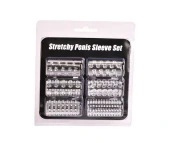 Crystal Stretchy Penis Sleeve Set